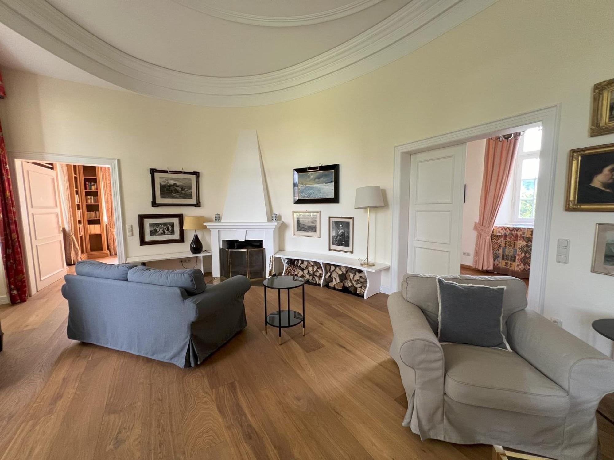Teehaus Im Schlosspark Weltkulturerbe Corvey โฮกซ์เตอร์ ภายนอก รูปภาพ